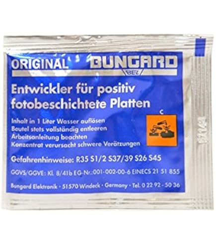 Basette Presensibilizzate Bungard - 100x160mm 1.5mm Spessore Con Rame 35µm (3 Pezzi) - Foto 5