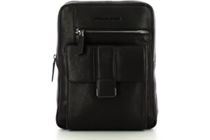 PIQUADRO S105 Borsa a tracolla in pelle 21 cm