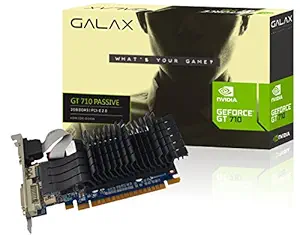 GALAX GeForce GT 710 PASSIVE 2GB 2GB 64-bit GDDR3 - DVI-D, HDMI, VGA