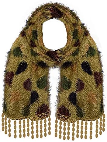 Raaya Winter Accessories For Girls And Women, Soft Fur Neck Muffler, Stole, Scarfs, Multi colour, Pack of 1