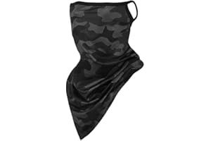 Writtian Motorrad mundschutz Waschbar Unisex Kopftuch mit ohrschlaufe Hohe Qualität Multifunktions Bandana Nahtlose Halstuch Kopfbedeckung Bedrucktes Schal Bandanas für Sport & Outdoor