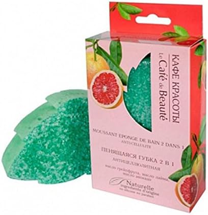 Le Cafe De Beaute Natural 2-in-1 Massage Sponge Anti-Cellulite