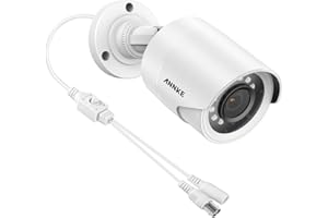 ANNKE 4-en-1 1080p caméra de Surveillance AHD/TVI/CVI/CVBS système Bullet Blanc avec imperméable IP66 système intérieur extérieur 2MP