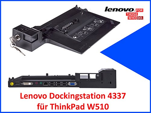 Preisvergleich Produktbild Original Lenovo Dockingstation 4337 für ThinkPad W510 mit Schlüssel