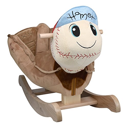 Preisvergleich Produktbild Rockabye Homer Baseball Rocker, Blue by Rockabye