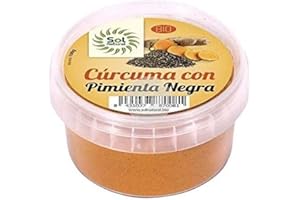 SOLNATURAL Curcuma con Pimienta Negra en Polvo Bio 100gr