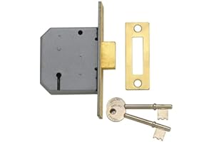 Yale Locks PM322CH25 3 Lever Mortice Dead Lock 64mm - Polished Chrome Finish