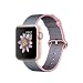 Produktbild Apple MNP02MP/A Smartwatch Series 2, 38mm Aluminium Schutzhülle mit Woven Nylon Band rosegold/rosa/blau