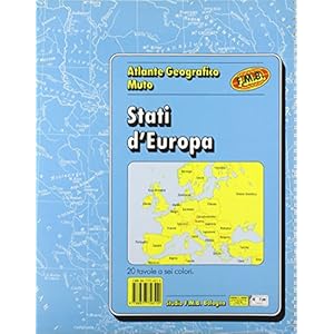 Stati d'Europa. Atlante scolastico muto