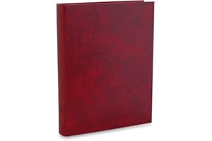 Mareli Libro de firmas de 21 x 29 cm con 96 hojas marfil de papel virgen.