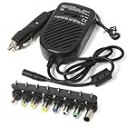 Technotech Auto Car DC Power Regulated Adapter 80w for Laptop, Notebook