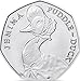 Price comparison product image 2016 Beatrix Potter Jemima puddle-Duck 50p Fifty Pence with Clear Plastic Coin Wallet - Uncirculated Out of Royal Mint Sealed Bag