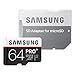 Produktbild Samsung Speicherkarte MicroSDXC 64GB PRO Plus UHS-I Grade U3 Class 10, für Smartphones, Tablets und Action Cams, mit SD Adapter [Amazon Frustfreie Verpackung]