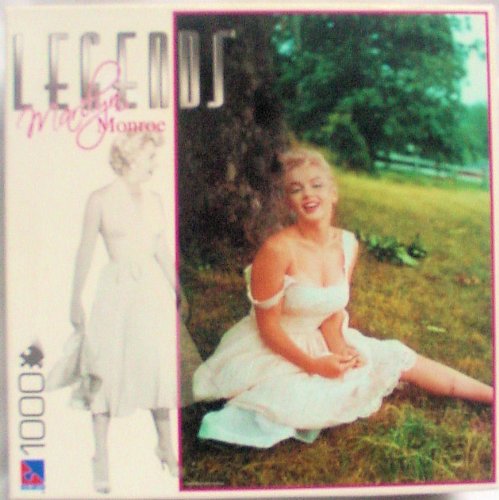 Sure-LoxMarilyn Monroe - Legends Series - Marilyn Sitting Under A Tree - SUR LOX 1000 Piece Jigsaw Puzzle by SURE-LOX Legends by SURE-LOX Legends