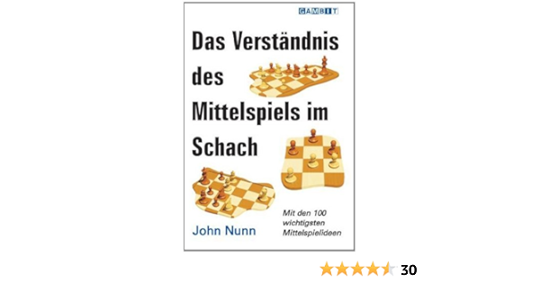 Das Verstandnis Des Mittelspiels Im Schach Nunn John Amazon De Bucher