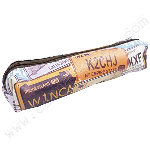 Preisvergleich Produktbild Federmäppchen Nummernschilder