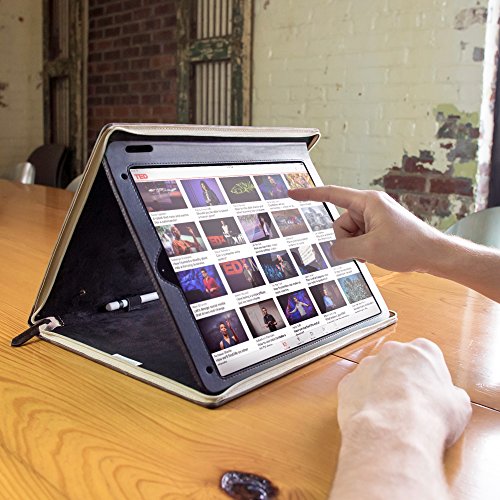 Twelve South 12-1632 BookBook H  lle f  r Apple iPad Pro 9 7  Zoll braun