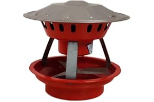 GFYWZ Cappuccio per Camino, Ventilatori per Camino Pompe per L'estrazione del Fumo del Camino, Ventilatore per Camino, Ventilatore Elettrico per Camino, Aspiratore per Canna Fumaria,80w