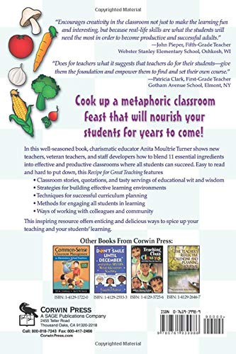 Recipe for Great Teaching 11 Essential Ingredients 9780761939986 | eBay