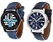 Asgard Trendy Analog Multicolour Dial Watches for Men-Set of 2 RS.399.00