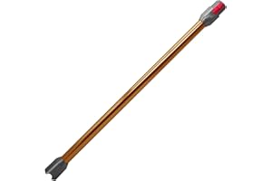 QINU Tube Extension pour Dyson V12,Tube Extension pour Dyson V10 Digital Slim,Tube Extension pour V12 Detect Slim,Handheld Wand Tube Tige Rigide Rallonge Accessoires pour Dyson V12 V10 Slim(Orange)