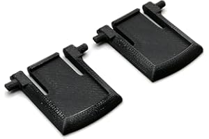 Printbtw 1 Paar Ersatz Tastaturfüße passend für Cherry DW 5100 in schwarz Tastatur Keyboard