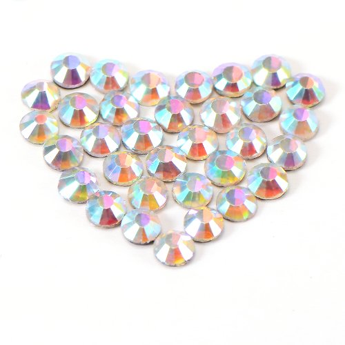 1400 Hotfix Kristall AB Strass Steine Strasssteine Glitzersteine Set SS10 - 2