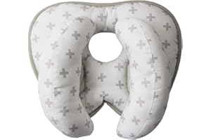 SMELEYOU Kopfstütze & Nackenstützkissen Für Neugeborene, Nackenkissen Für Kinder, Nackenstütze, Reisekissen Für Kinderwagen, Baby-nackenkissen, Baby-reisekissen Für Kopf- Und Nackenstützkissen Für Kinderwagen,