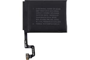 Batterie Vvsialeek de haute qualité A2059 compatible avec Watch Series 4 iWatch4 S4 44 mm GPS + LTE Cellular version A2059 A1976 A1978 A2008.
