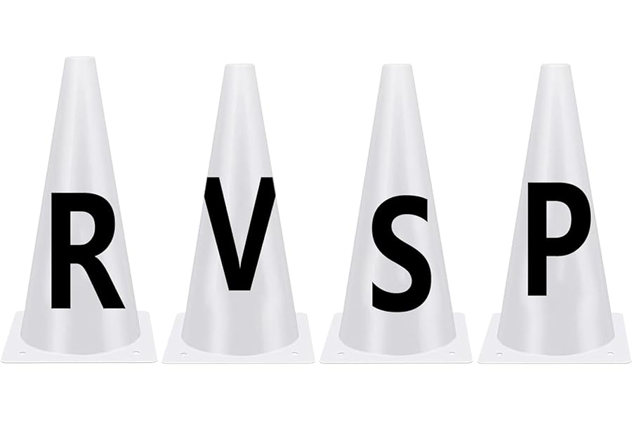 Dressage Cones with Letters - Long-Lasting Dressage Markers, Effortless Competition Markers | Horse Training Equipment, Sports Cones with Letters for Equestrian