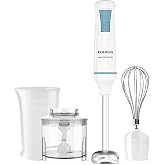 Taurus Robot 1000 Plus Stainless Steel Hand Blender 1000W with Chopper and | 2 speeds with Turbo, ice crusher, stainless stee