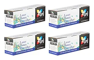 GPS Colour Your Dreams 326 for Use in Canon LBP6200d, LBP6230dw, imageCLASS LBP6230dn Printers (Pack of 4)