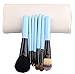 WANGSAURA Professional 7 Pcs Makeup Brush Kit Foundation Powder Eyeshadow Brushes -Blue(Stander))