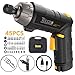 Price comparison product image Cordless Screwdriver, 6Nm TECCPO Electric Screwdriver, 2000mAh Li-ion, with 9+1 Torque Gears, 45 Free Accessories, Adjustable 2 Position Handle with LED, USB Rechargeable - TECCPO TDSC01P