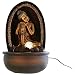 Prateek Exports Decorative Indoor Outdoor Water Fountain (27cmX 27cmX 44cm) RS.5999.00