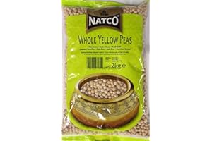 Natco - Guisantes amarillos enteros, 2 kg