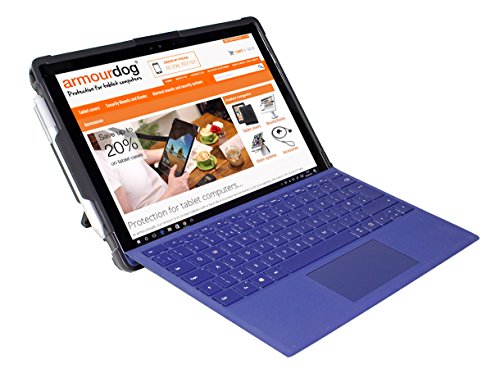 armourdog® - Funda resistente con función atril para Microsoft Surface Go