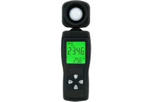 UV-mätare, UV-detektor Handhållen Digital Lux Meter Luminanstestare Ljusmätare 1-200000 Lux UV Radiometer Fotometer Spektrometer Aktinometer För mätning