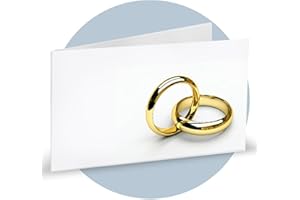 Ingrosso e Risparmio 40 Bigliettini Matrimonio Personalizzati per bomboniere Nozze Confetti segnaposto sacchettini Fai da Te confettata cartoncini FEDI Anniversario 25 50