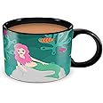 Thumbs Up mermug Sirena Heat Change Tazza con Colori cangianti, Ceramica, Nero, 14 x 14 x 14 cm