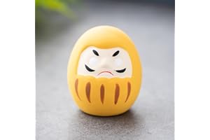 RUDFUZ Ceramica giapponese Daruma Artigianato Cartoon Lucky Cat Fortune Ornamento Paesaggio Decorazioni per la Casa Accessori Regali Decorazione Soggi