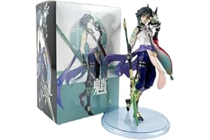 REOZIGN Genshin Impact Figuren, Xiao Figur, Statue, 18 cm, humanoides Spielzeug, Xiao, Anime, Spielmodell, Figuren, Spielzeug, Sammlung, Dekoration, Geschenke