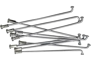 SPEDWHEL Electric Bicycle 10G Diameter 3mm Length 50-240mm Spokes Steel with Matching Nuts Nipples 10 pcs/lot (240mm 10 pcs)