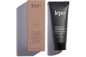 LEPO | BB CREAM 50+ Crema Uniformante Protettiva 50 ml, N. 10 Beige, Protezione alta UVA - UVB - SPF 50+ con Niacinamide e Amido di Riso