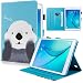 Produktbild Für Samsung Galaxy Tab A 24,6 cm Fällen, sm-t550 Brieftasche Fällen, dteck (TM) Ultra Slim Colorful Malerei Kunstleder Folio Flip Stand Schutz Schutzhülle #06 Sea Otter