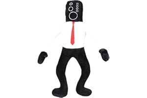 Super JAKES Skibidi Toilettes en Peluche,Skibidi Toilettes en Peluche,Créatif Drôle en Peluche Anime Skibidi Toilettes Peluches Poupées,Cadeaux à Collectionner pour Enfants Fans Adultes Anniversaire