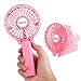 Produktbild iEGrow USB-Tischventilator, leistungsstark rosa