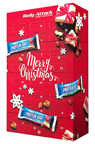 Preisvergleich Produktbild Body Attack Power Protein Bar Adventskalender 2017