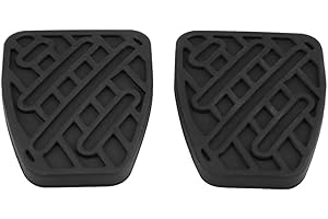 ‎EBTOOLS für Nissan für Qashqai Fußpedalgummis, für Nissan für Qashqai Pedalabdeckungen 1 Paar Auto Brake Clutch Pedal Pad Gummiabdeckung für Nissan für Qashqai 2007-2016 46531JD00A Fußpedalabdeckungen für Nis
