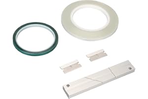 1/4 Zoll Vorlaufband,G Tape Er Tapetape Spleißblock-Kit Für Xsonidotape Spleißblock-Set,1/4 10 I Spleißblock-Kit Aum Open Reel Tape Media Mit Spleißband Er Tape Media Blade Für